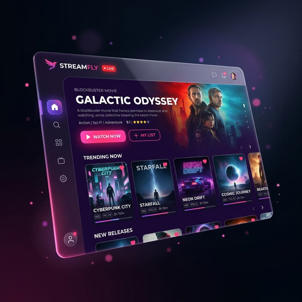 YouCine Interface